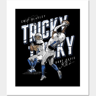 Cole Beasley & Gabe Davis Buffalo Tricky Tricky Posters and Art